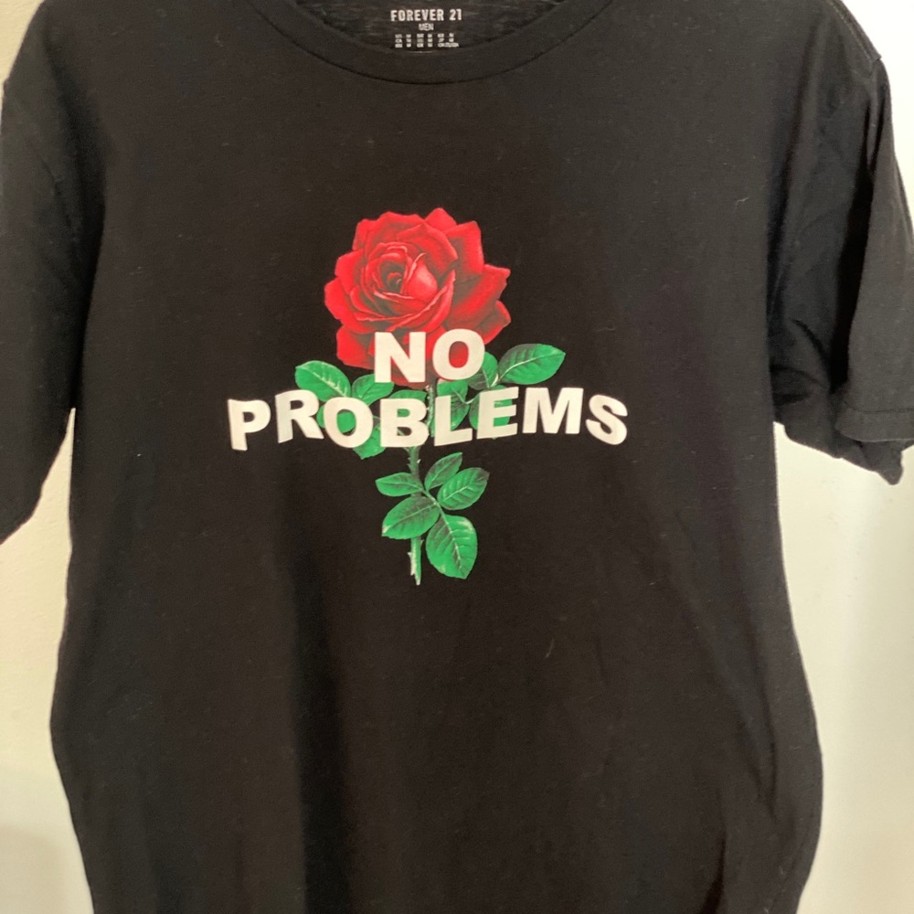 Men’s floral Logo t shirt
